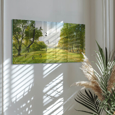 Reloj rectangular El Verdor De La Naturaleza