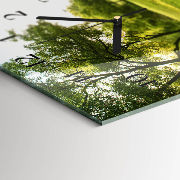 Reloj rectangular El Verdor De La Naturaleza