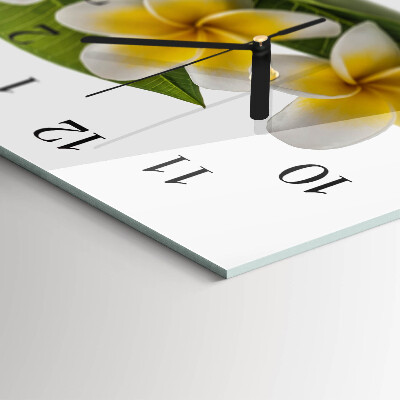 Reloj rectangular Flores