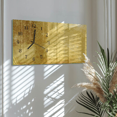 Reloj rectangular Textura Metálica