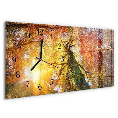 Reloj rectangular Otoño