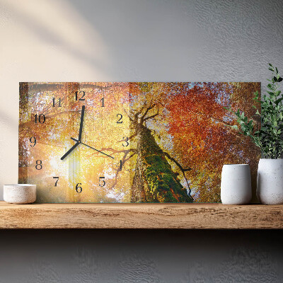 Reloj rectangular Otoño