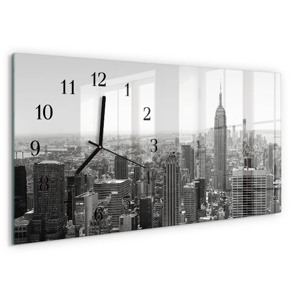 Reloj rectangular Nueva York