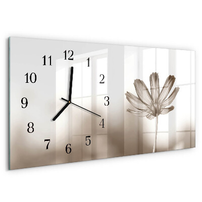 Reloj rectangular Flor