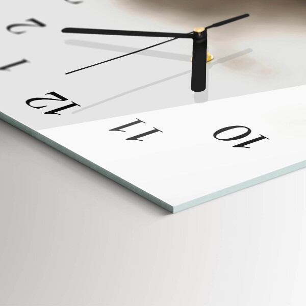 Reloj rectangular Flor