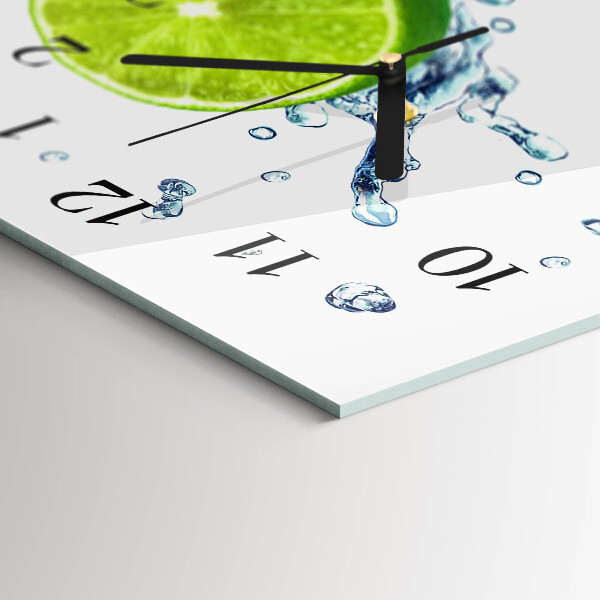 Reloj rectangular Menta De Limón