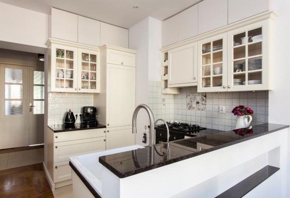 Cocina en blanco y negro - ideas