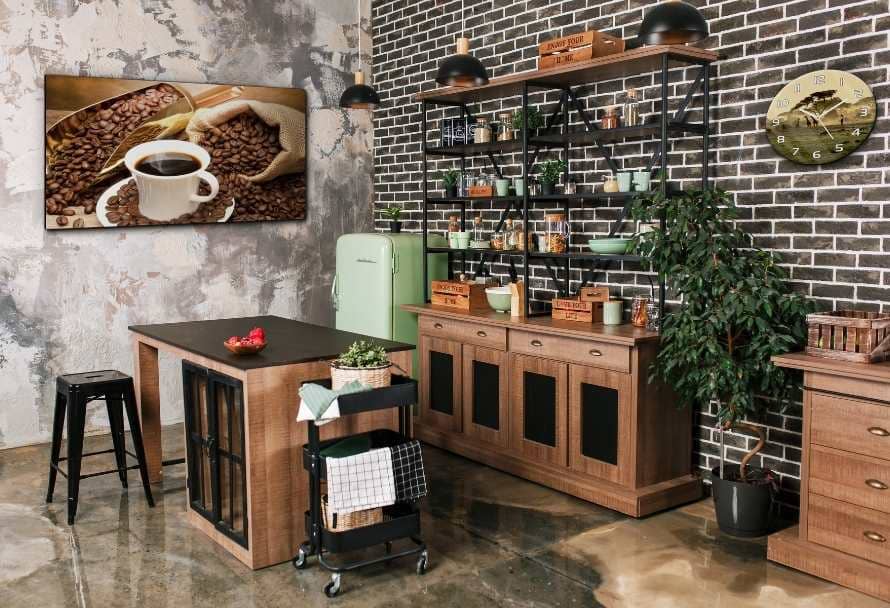 Cocina de estilo industrial: ¿cómo arreglarla?