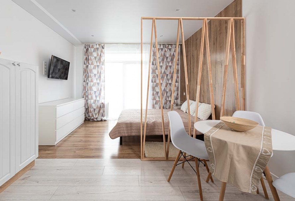 ¿Cómo conciliar el salón con el dormitorio?