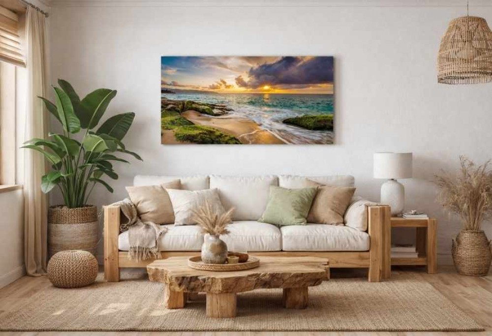 interior en un estilo natural