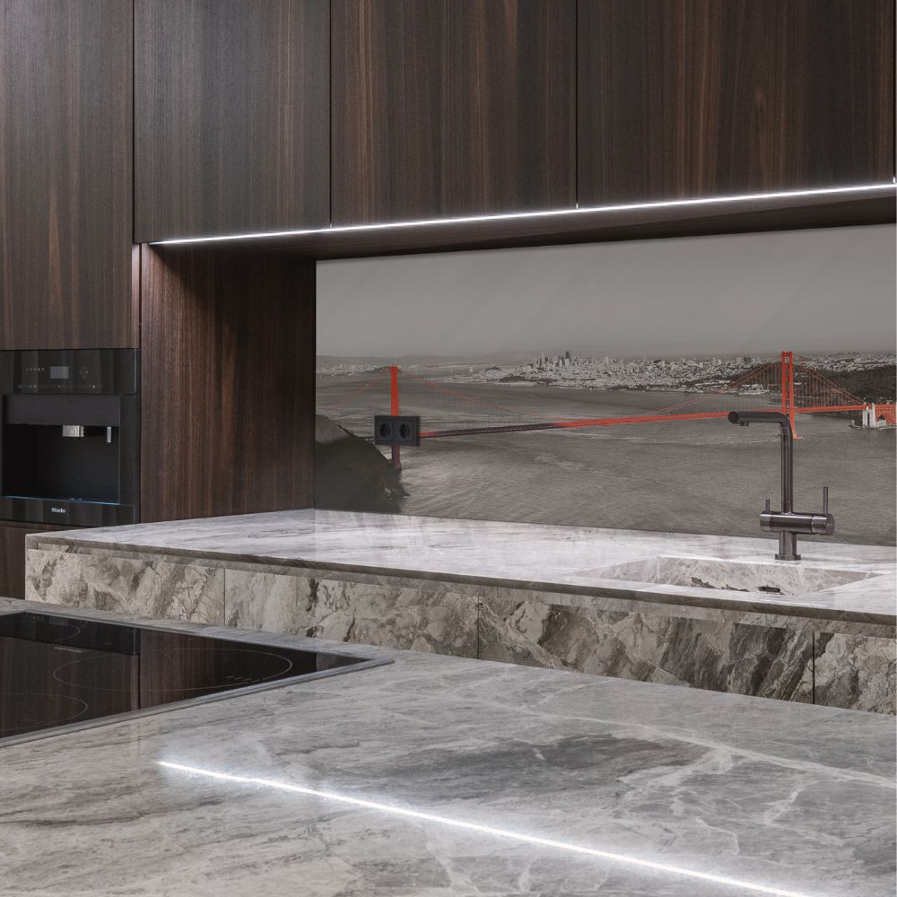 Paneles de vidrio para cocina