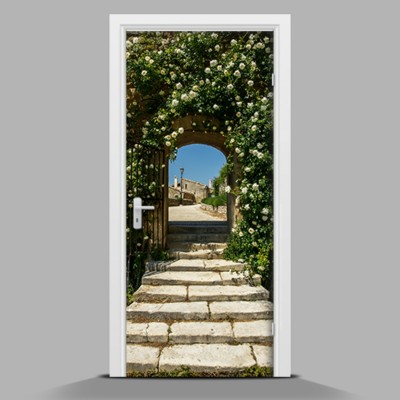 Cómo ampliar su interior, es decir, fotomurales para puertas de entrada