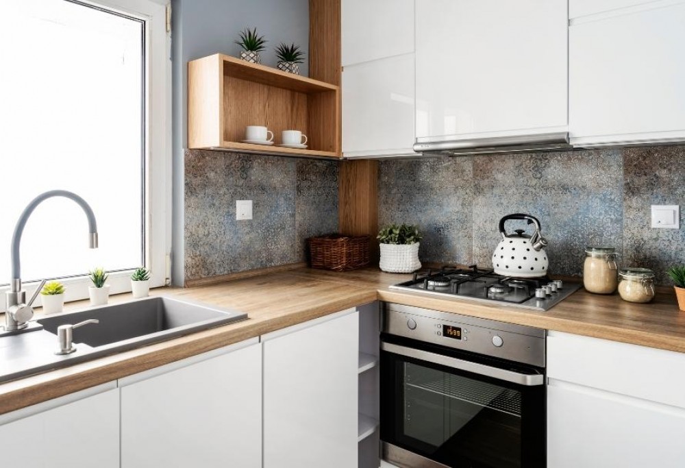 muebles de cocina blancos