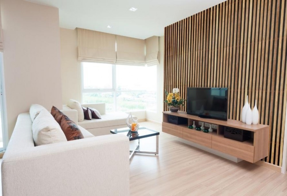 pared con televisión