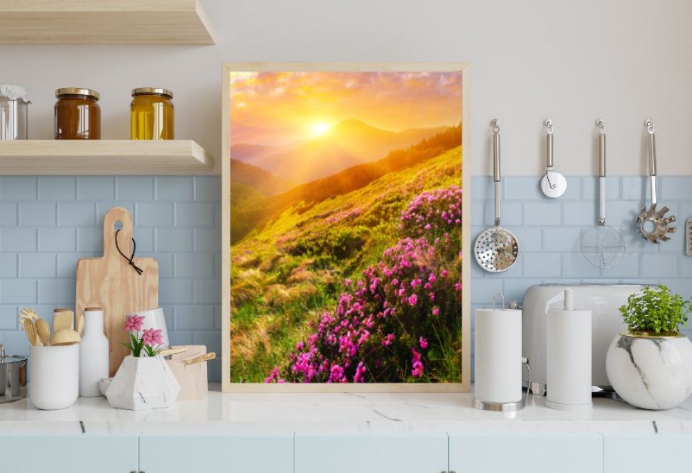 Cómo elegir un cuadro para la cocina.