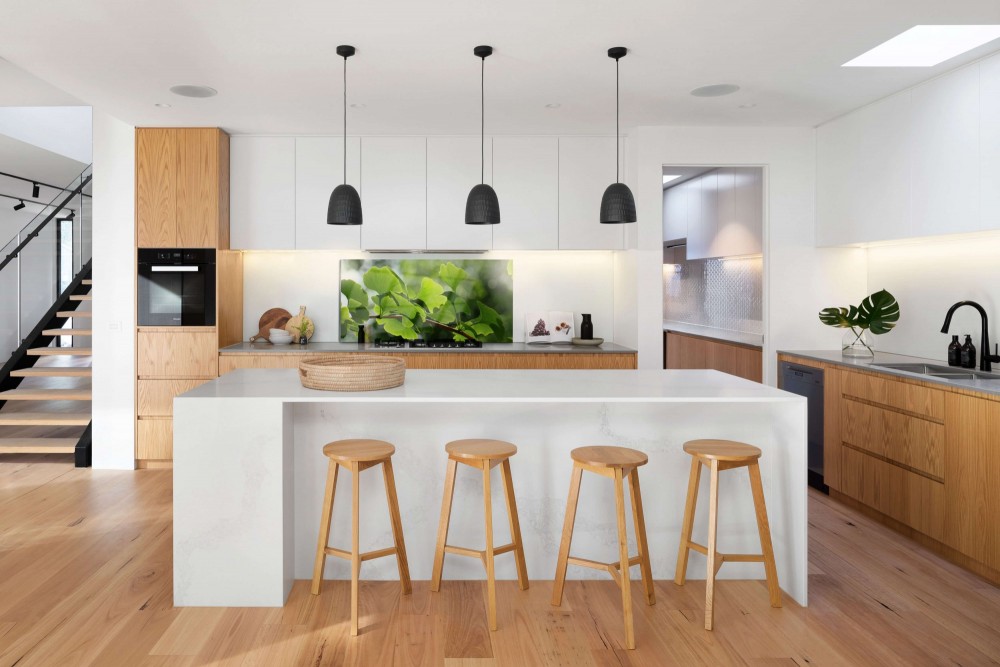 decoración práctica para una cocina moderna
