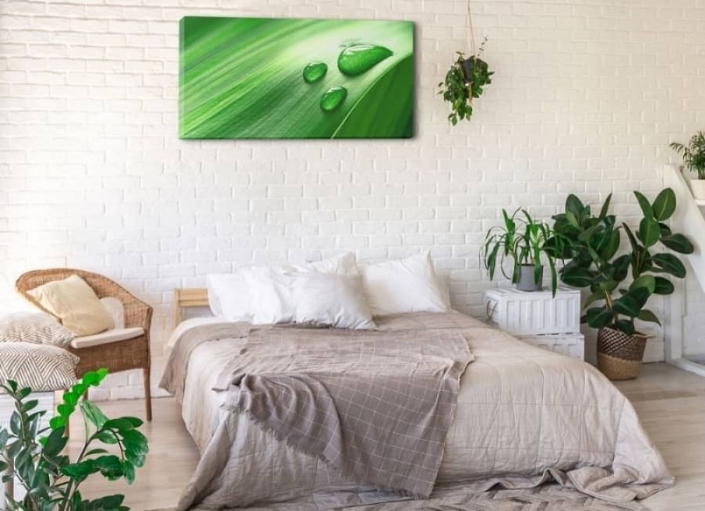 dormitorio en estilo escandinavo