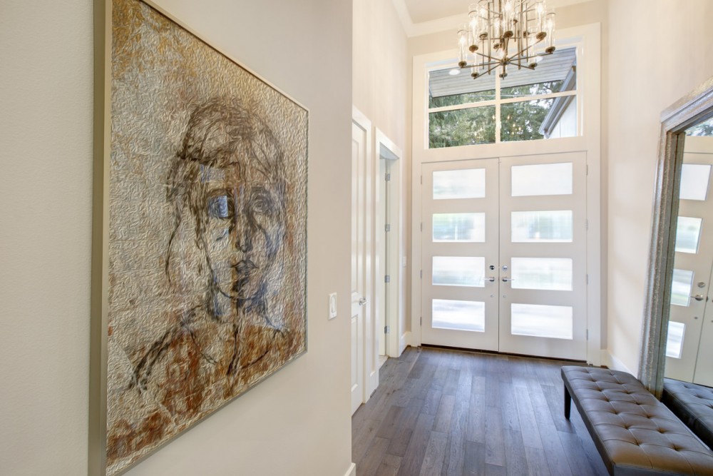 habitación de estilo glamoroso