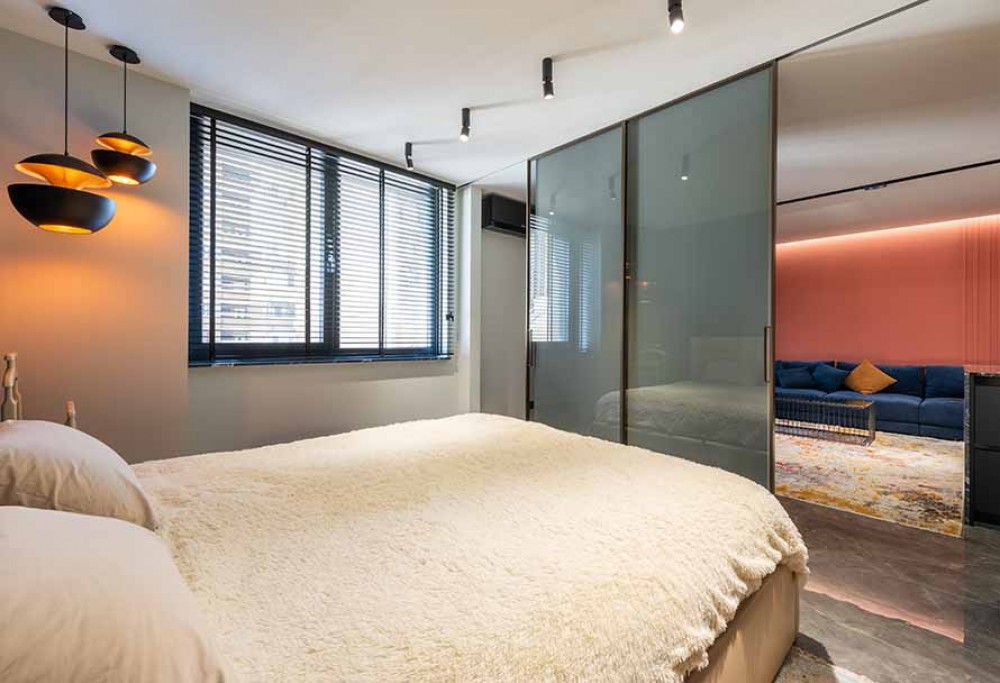 ¿Cómo conciliar el salón con el dormitorio?