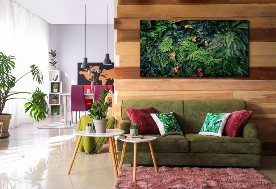 Tendencias de diseño de interiores 2022: ¡nos centramos en espacios inspirados en la naturaleza!