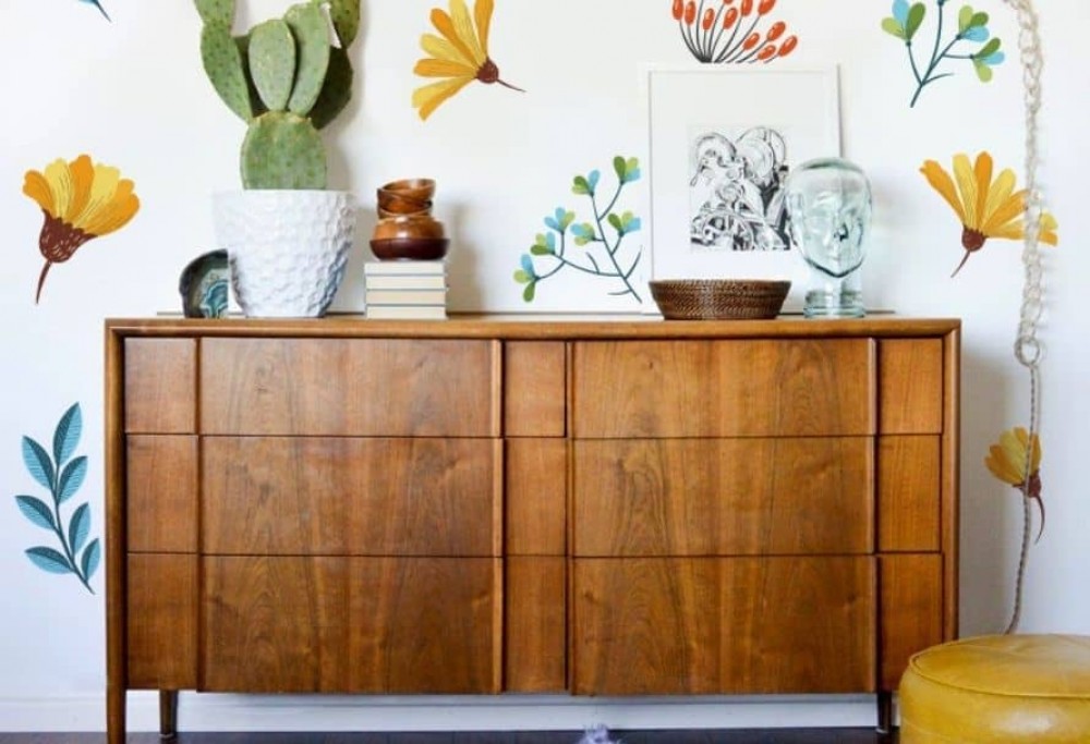 pegatinas de pared para la sala de estar