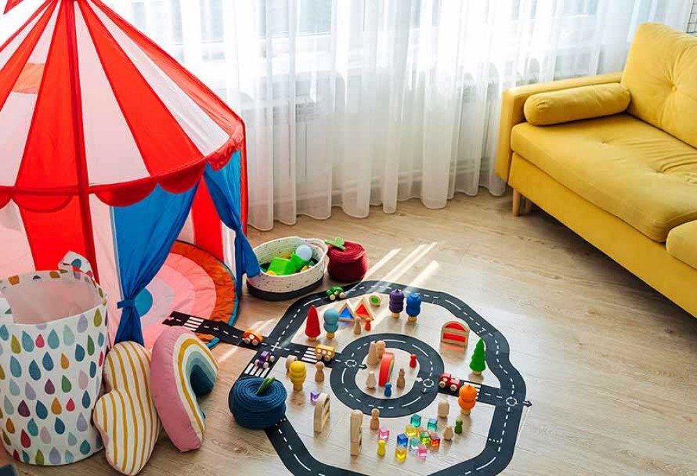 ¿Cómo organizar un rincón de juegos para un niño?