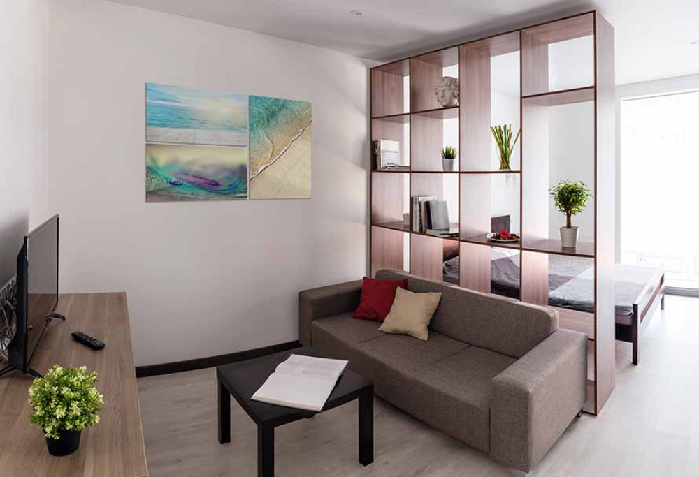 ¿Cómo conciliar el salón con el dormitorio?